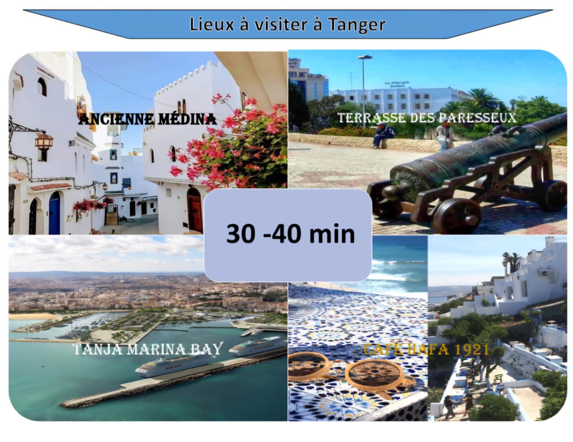 Cosy Apartment Near Beach & Airport Tanger Eksteriør billede